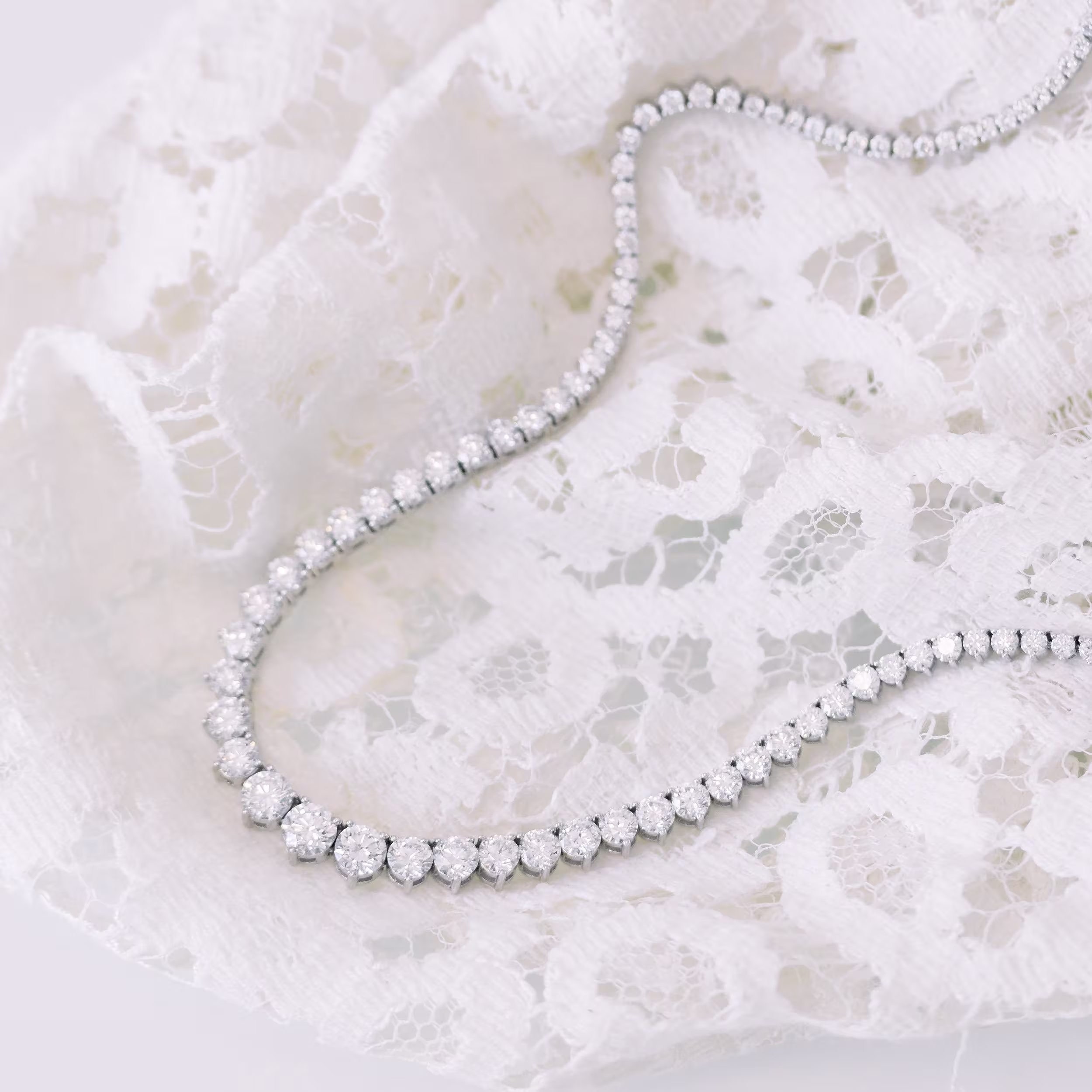 18k white gold 12 ct lab diamond choker ada diamonds design ad 110 macro