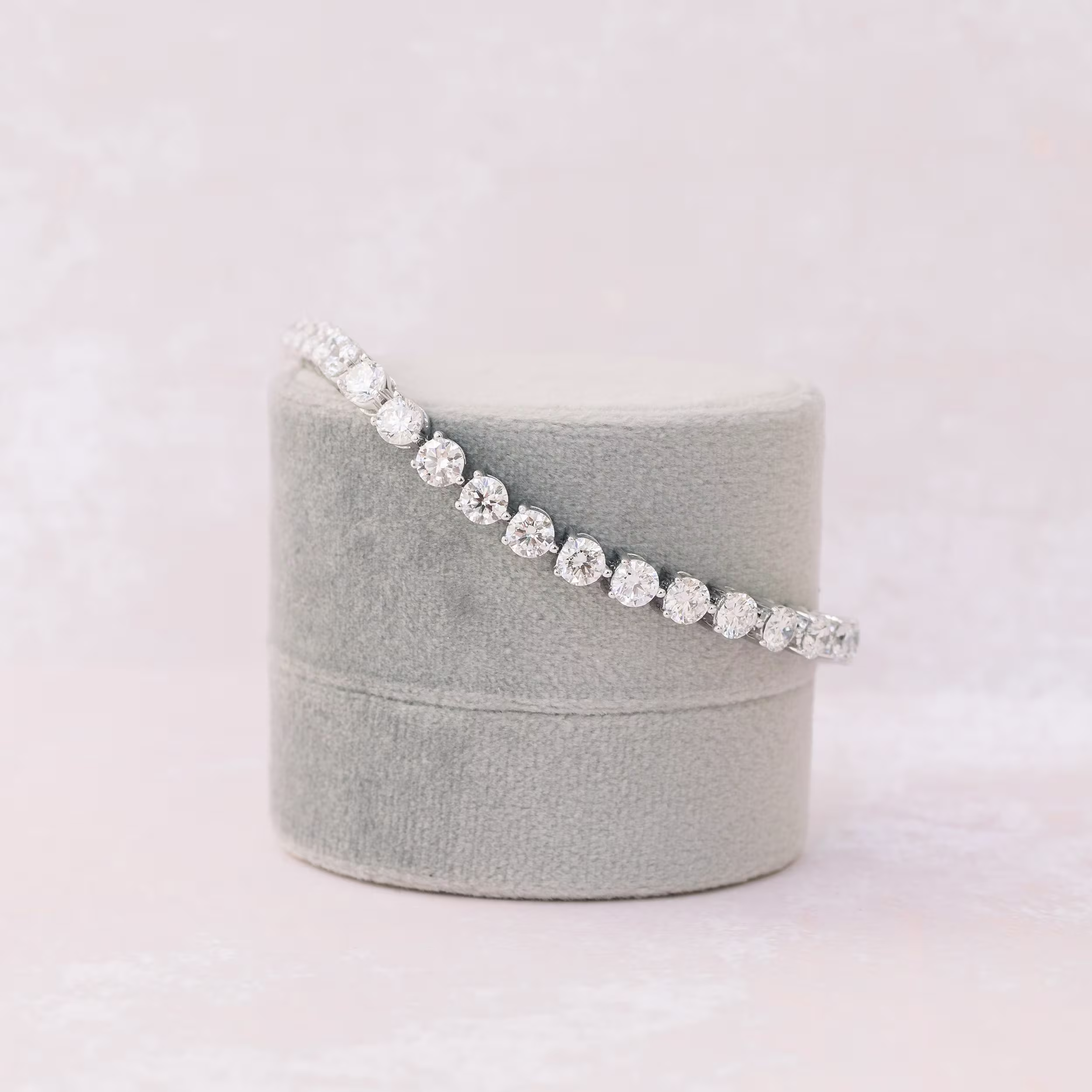 10 ct three prong lab diamond tennis bracelet ada diamonds design ad 253