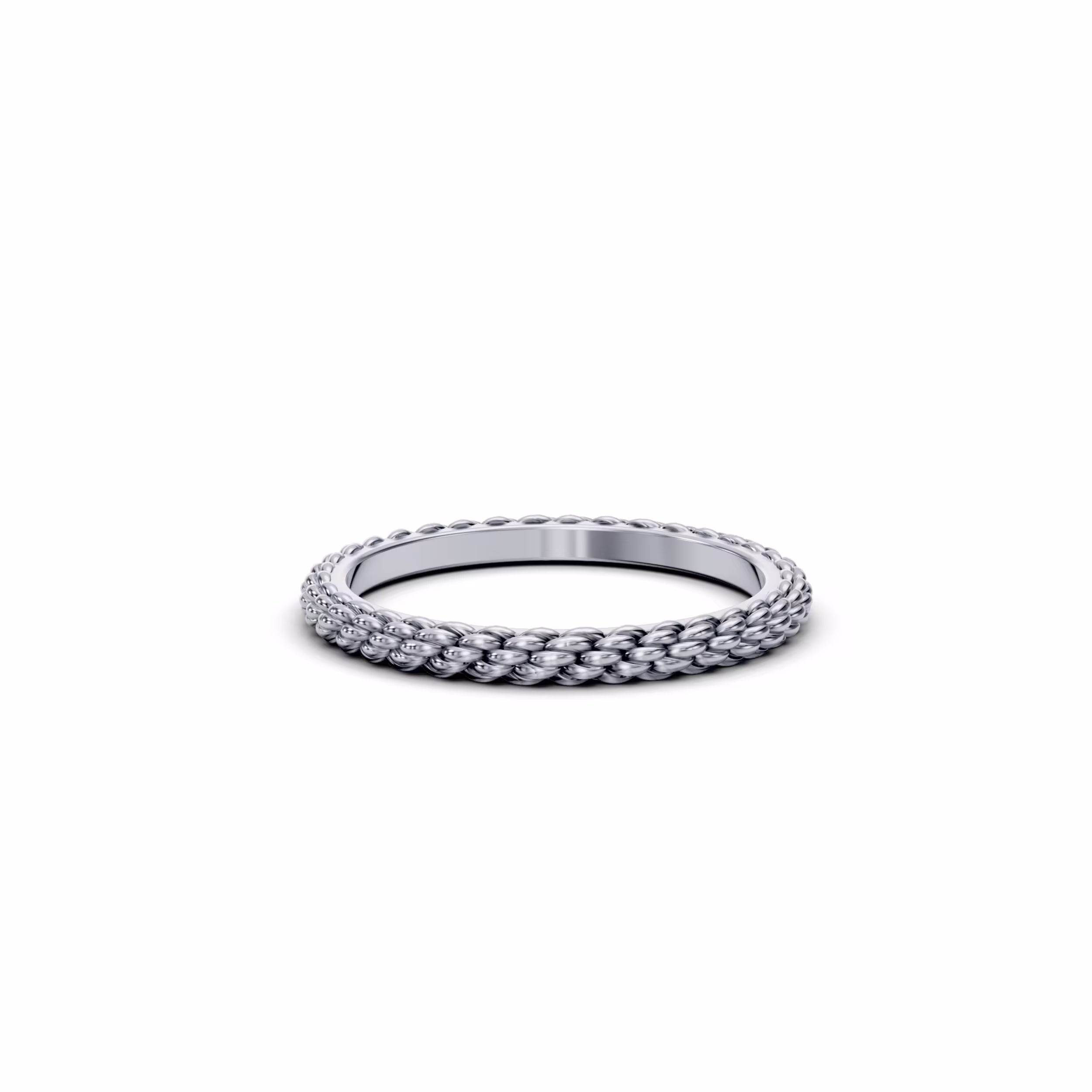 Braided Eternity Band