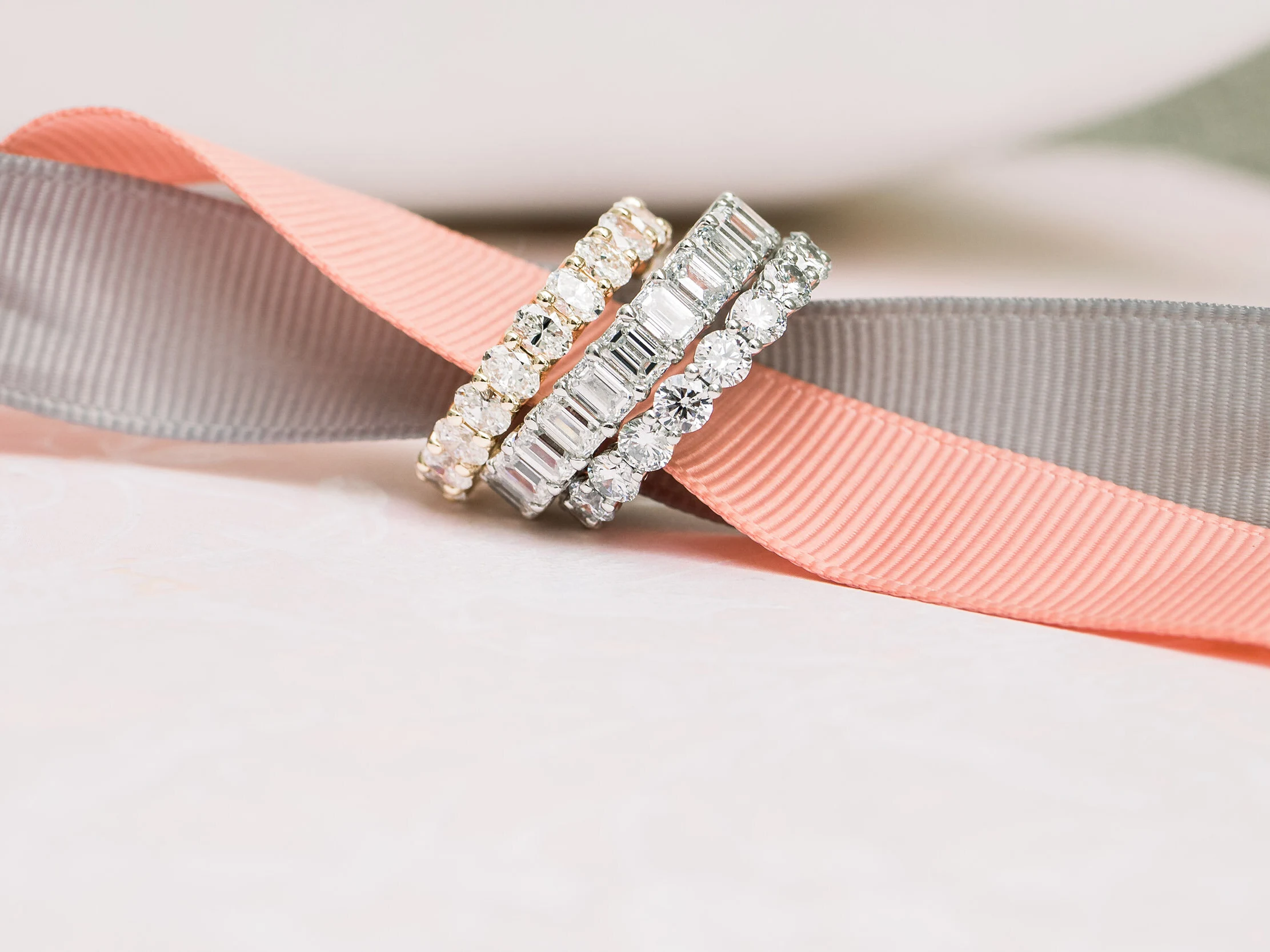 Lab Diamond Wedding Bands