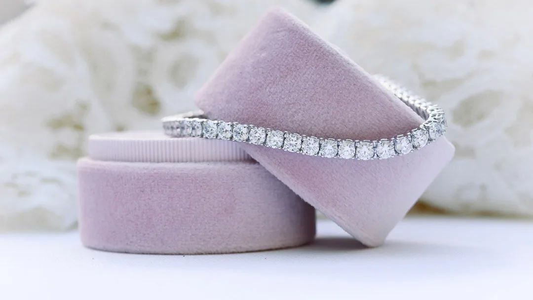 eight carat lab diamond tennis bracelet ada diamonds ad-111