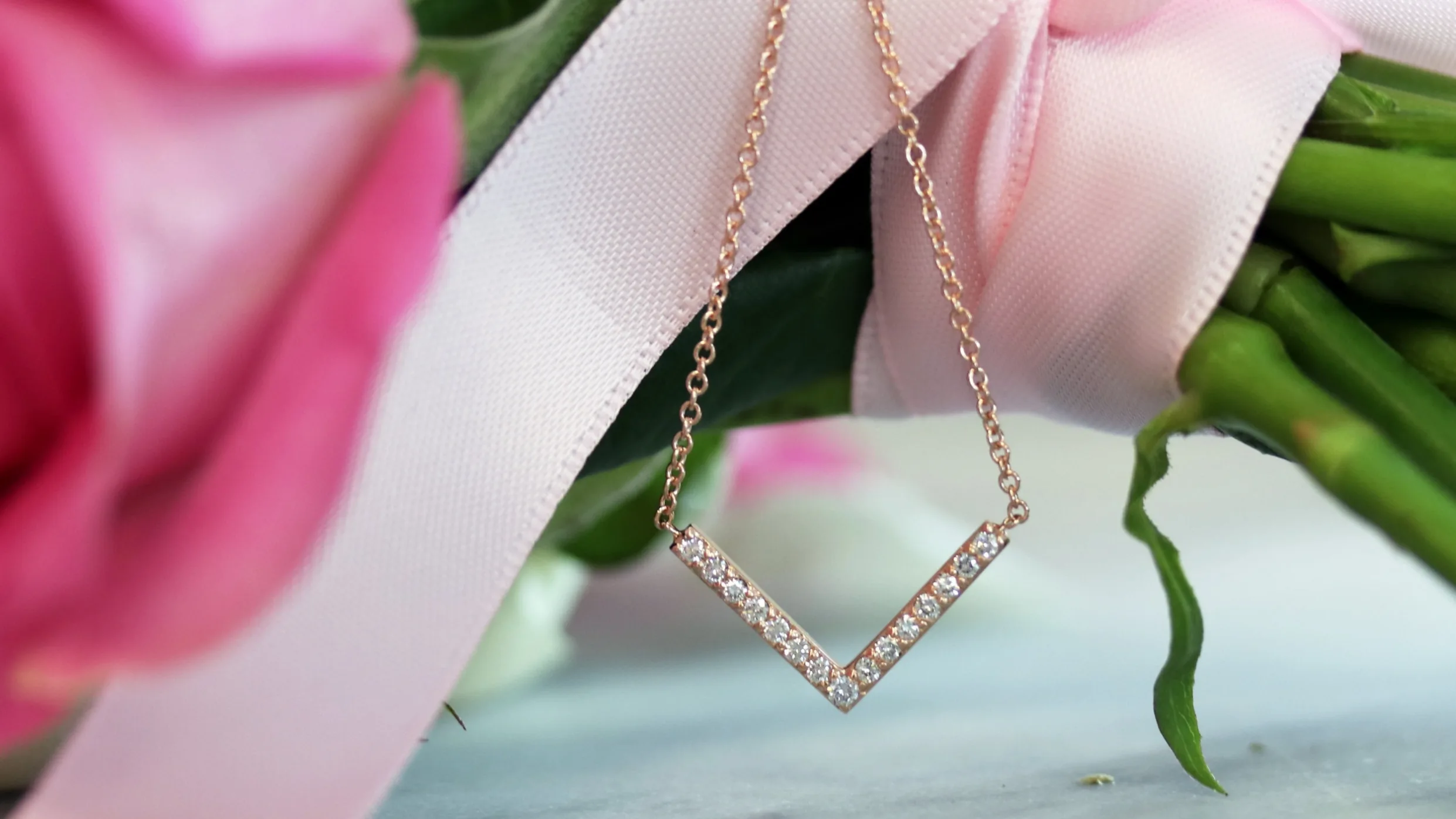 In a Hurry? Shop Ready to Ship Diamond Necklaces