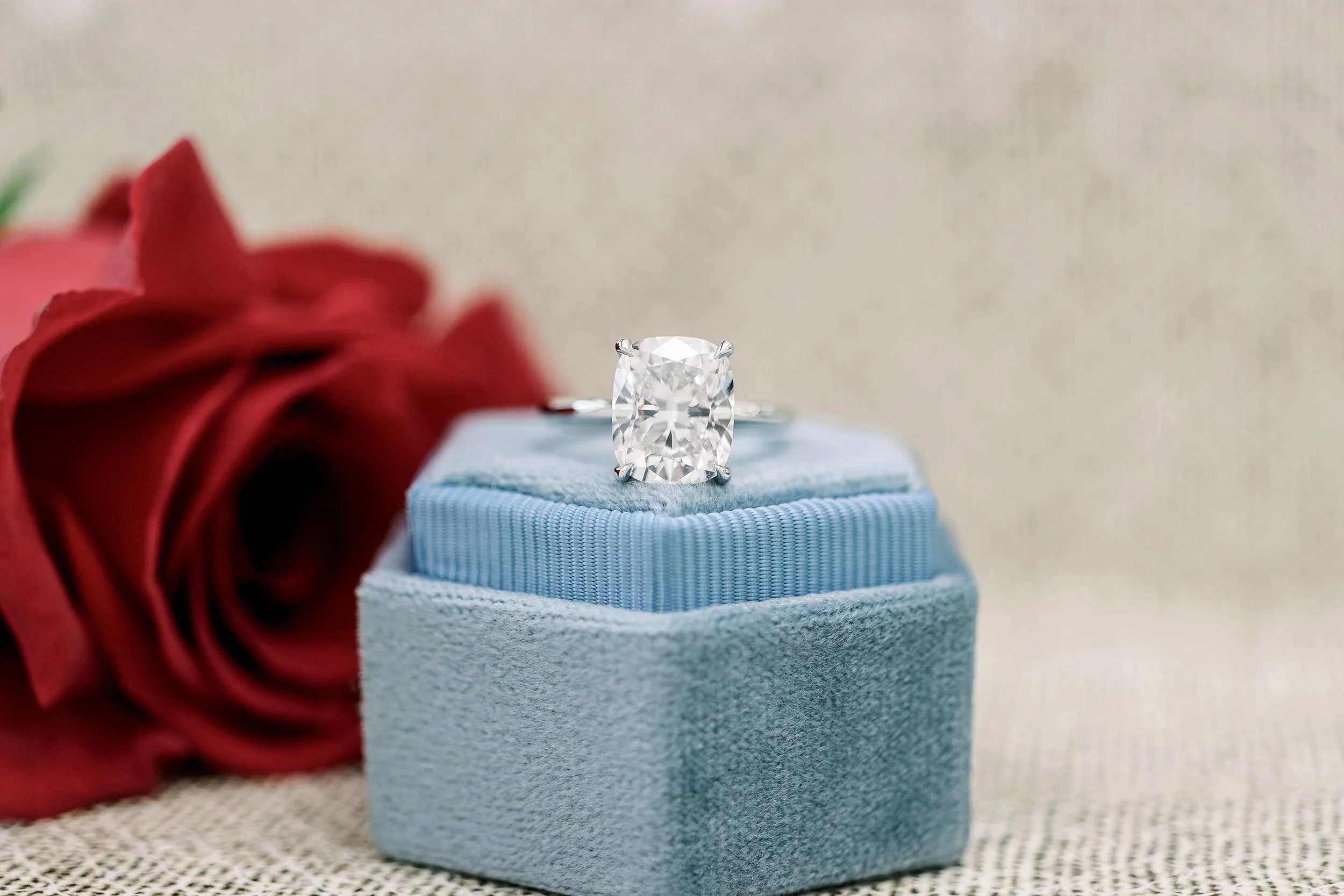 3.5 carat cushion cut solitaire lab grown diamond ring in platinum ada diamonds design ad 221