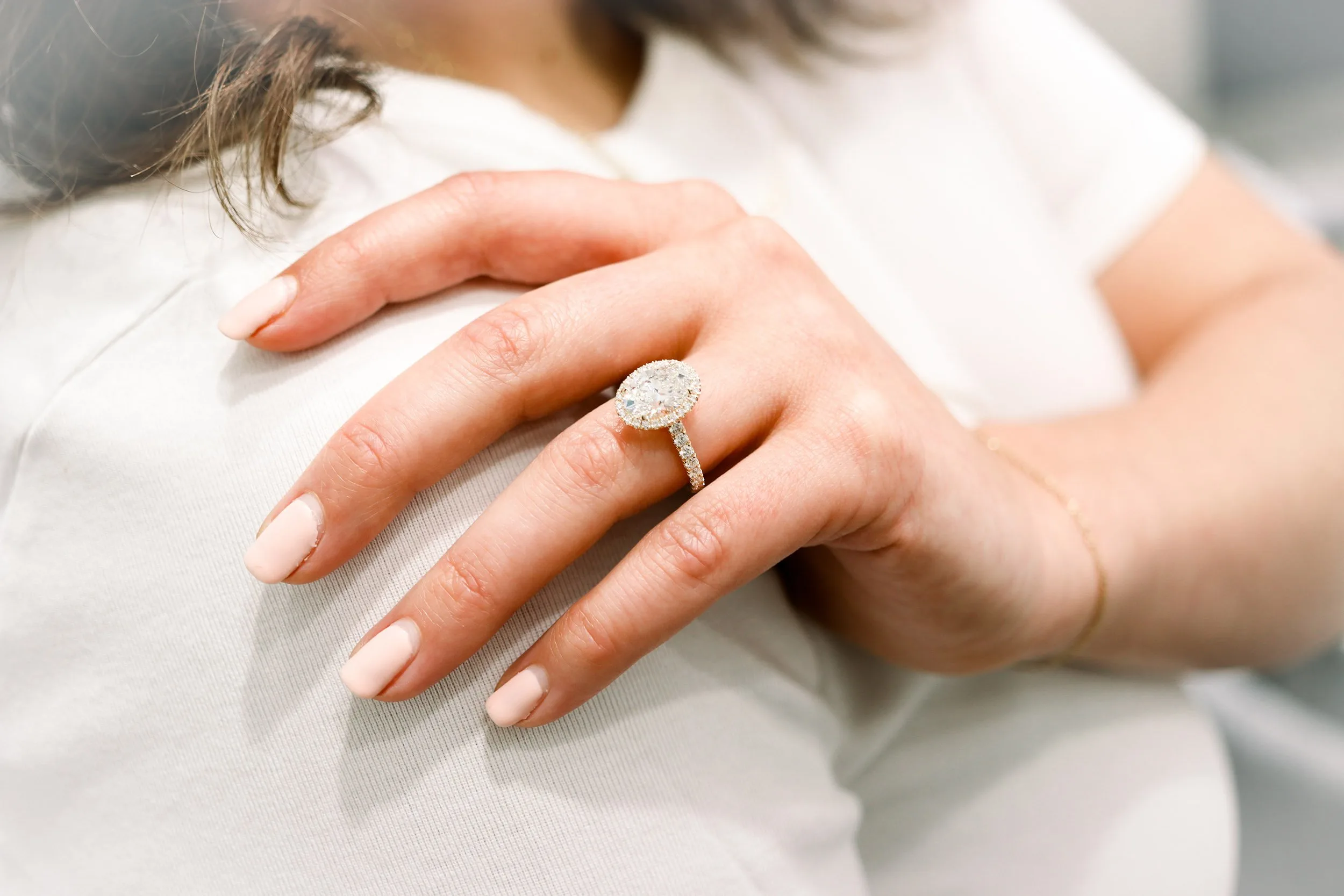 yellow gold 2.5 carat oval cut halo lab diamond engagement ring ada diamonds design ad 303
