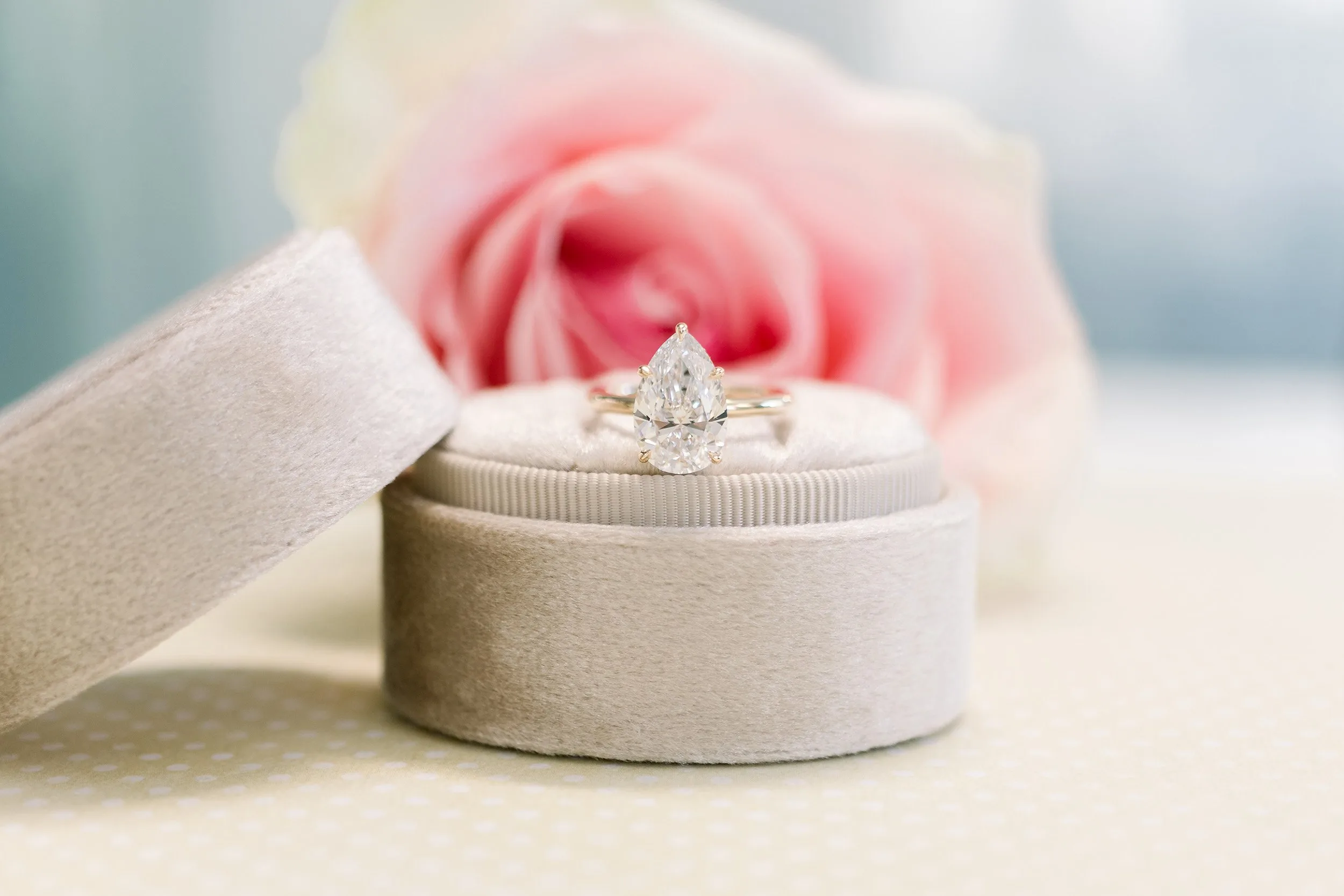 pear lab diamond solitaire engagement ring yellow gold ada diamonds design ad 187