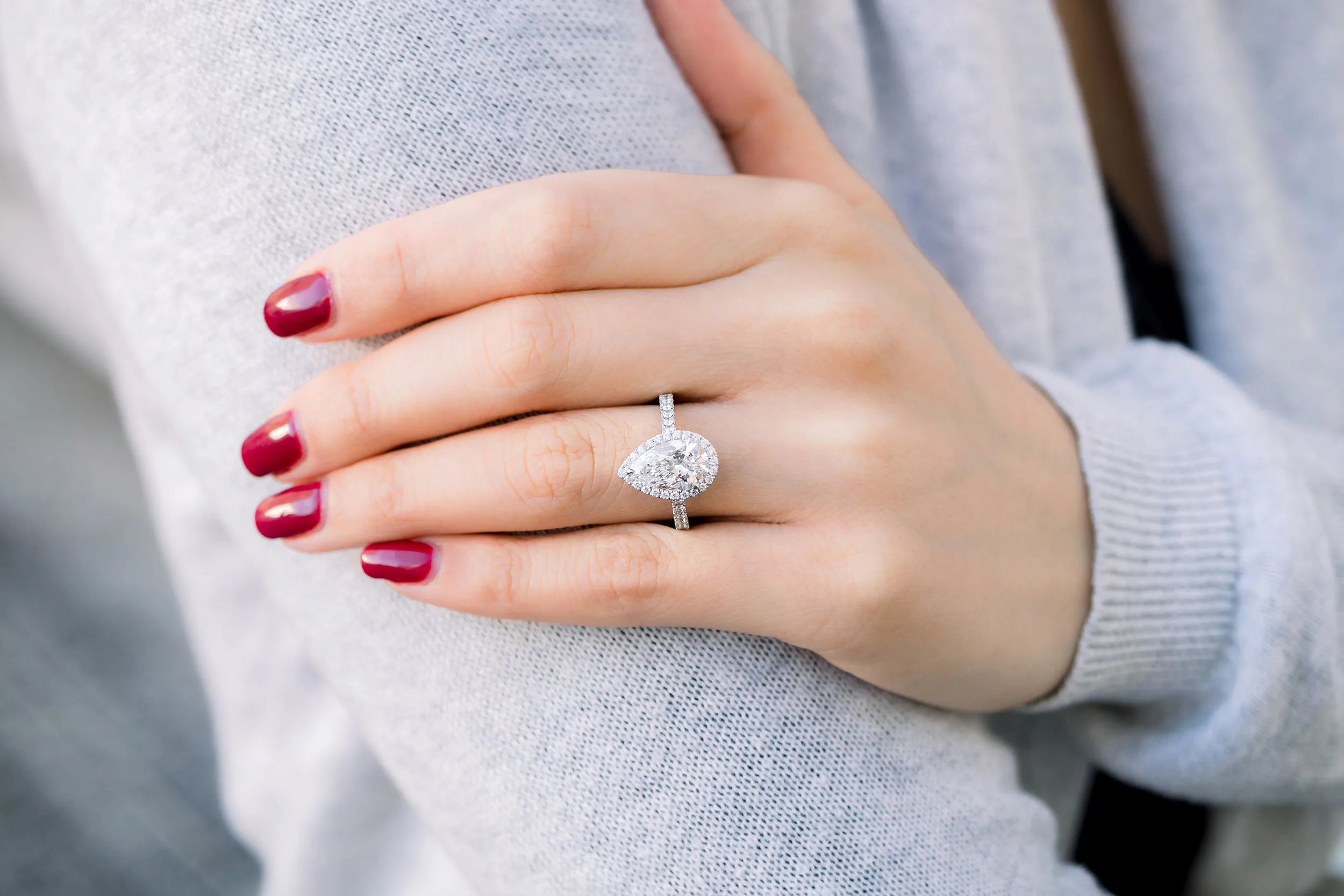 Lab Diamond Wedding Rings