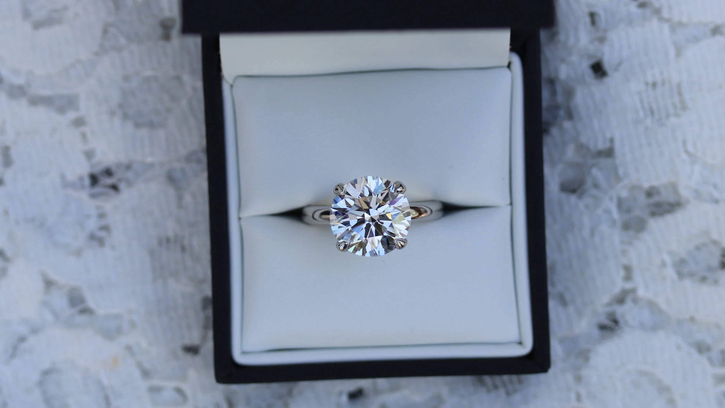 round lab diamond solitaire engagement ring ada diamonds