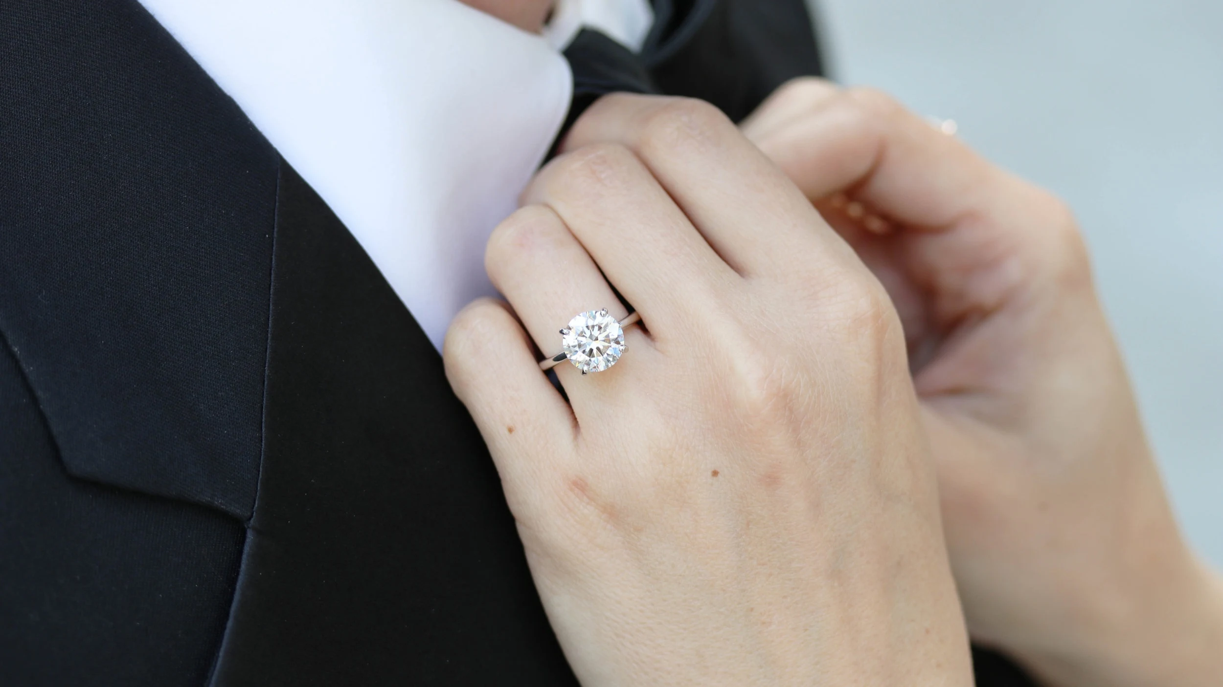 lab diamond solitaire engagement rings ada diamonds