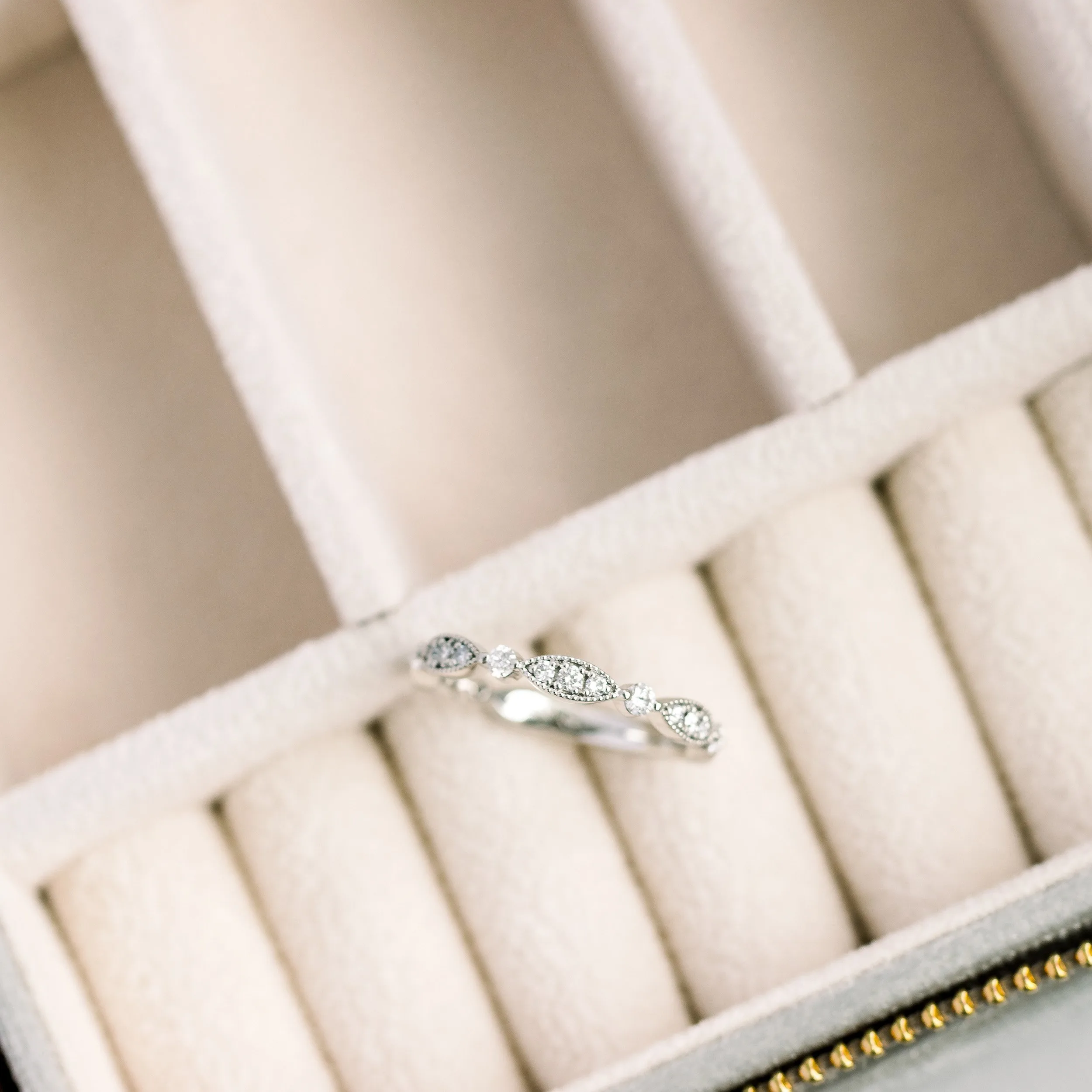 platinum leaf shaped wedding band with lab grown diamonds ada diamonds design ad 216 macro