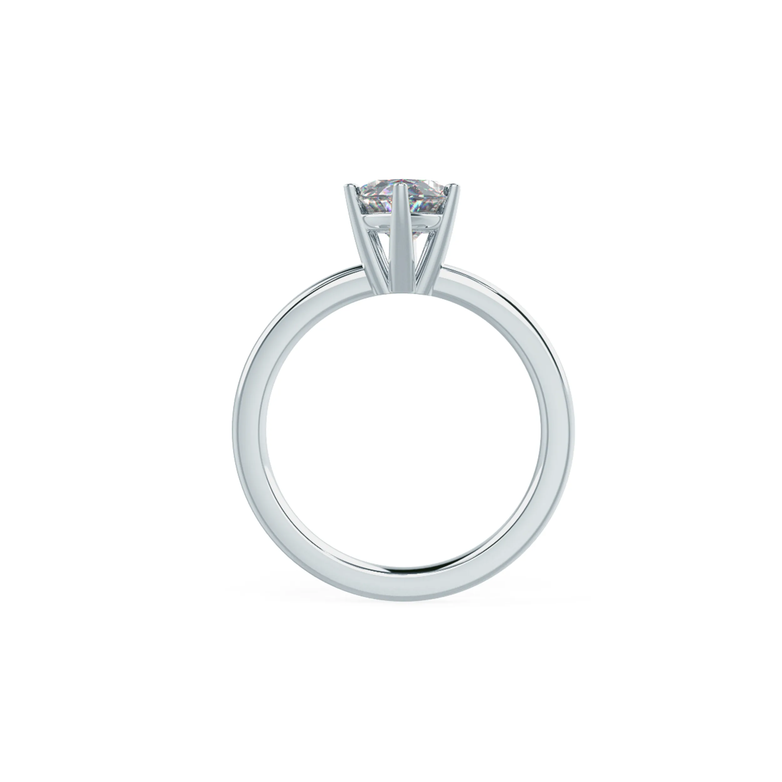 Ada Diamonds Lab Diamond Marquise Solitaire Engagement Ring In White Gold Rendering Profile View Design AD226