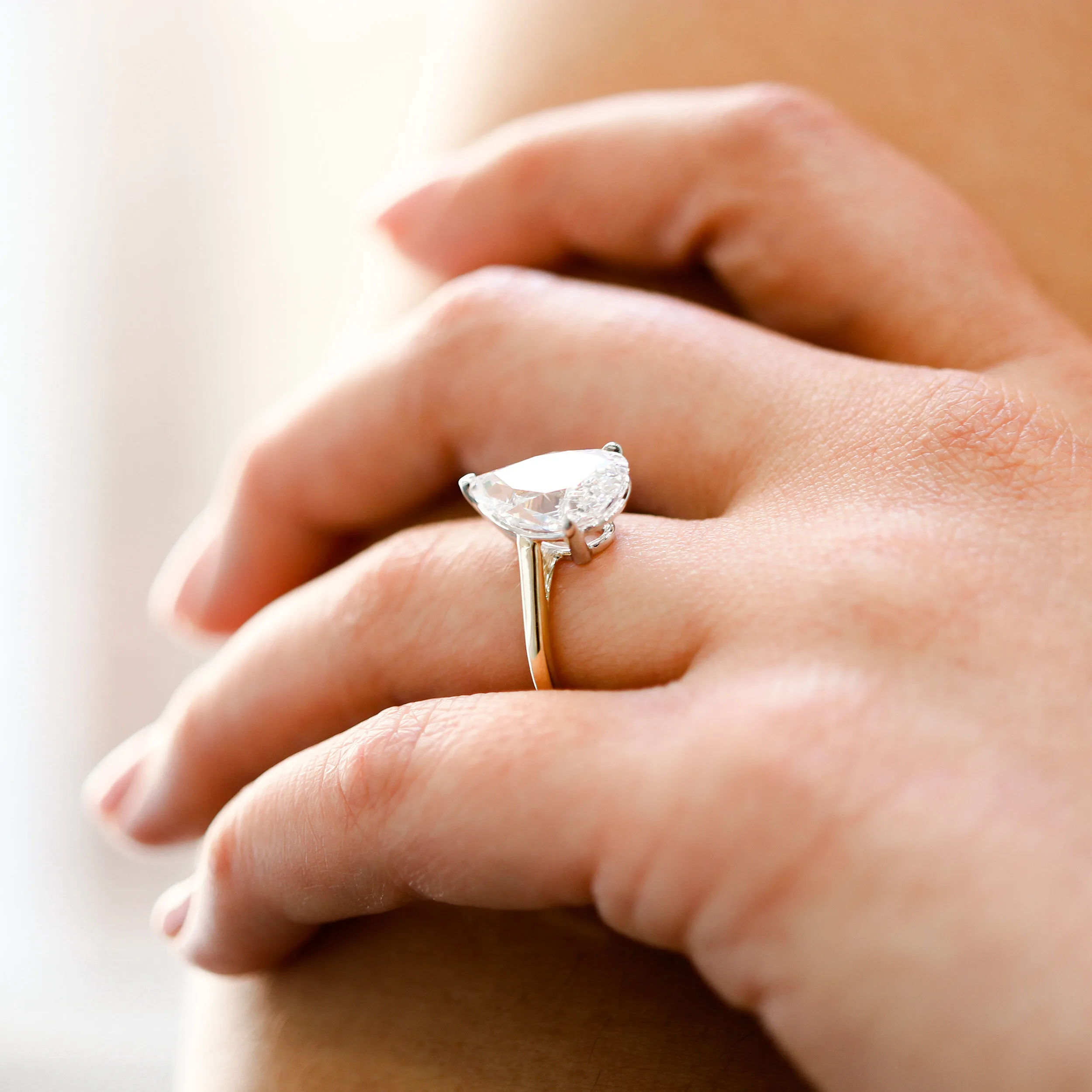 Jessica Lab Grown Diamond Ring, Solitaire, 1.5 Carat, 18K Yellow Gold –  Best Brilliance