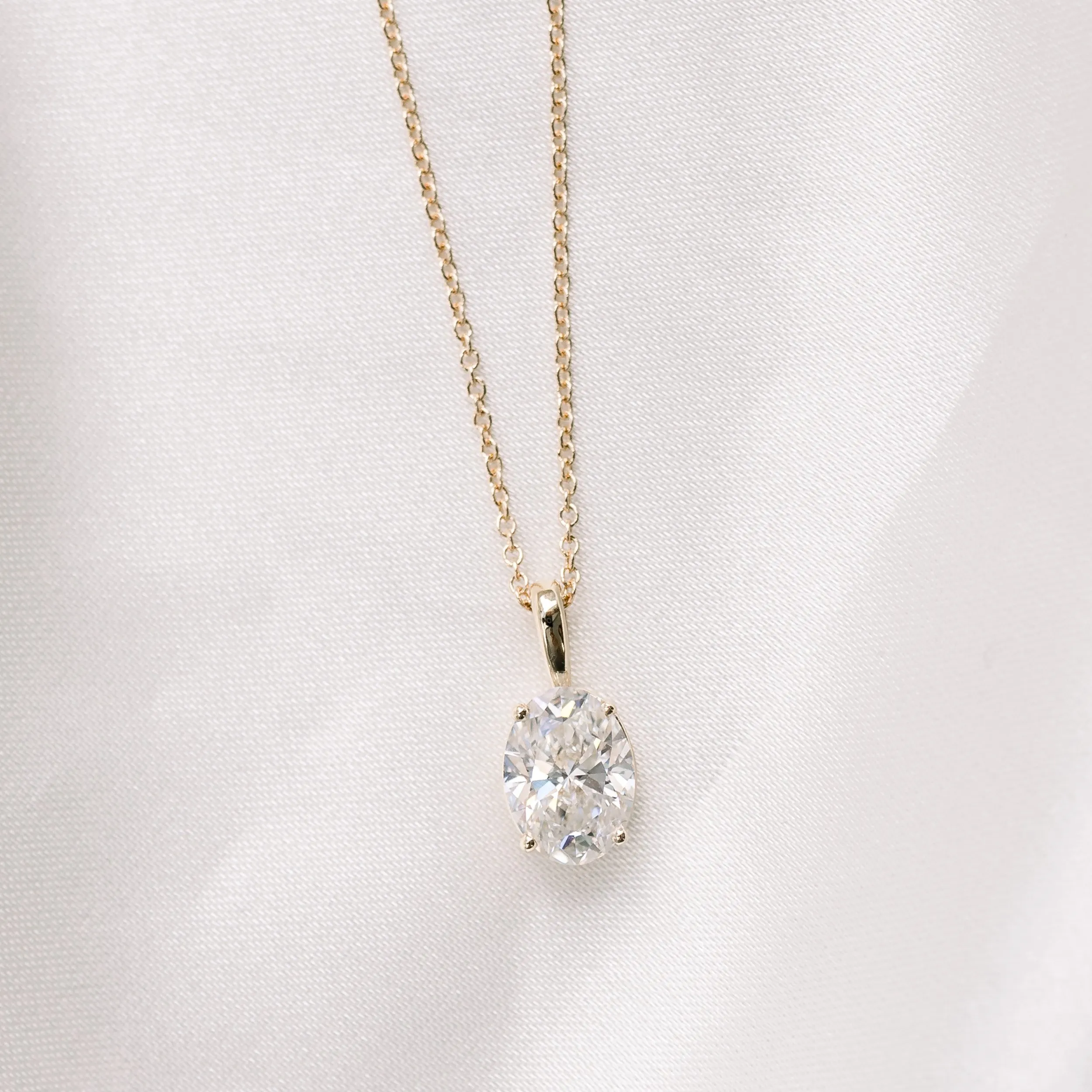 yellow gold 1.5ct oval lab diamond necklace ada diamonds design ad 279 macro