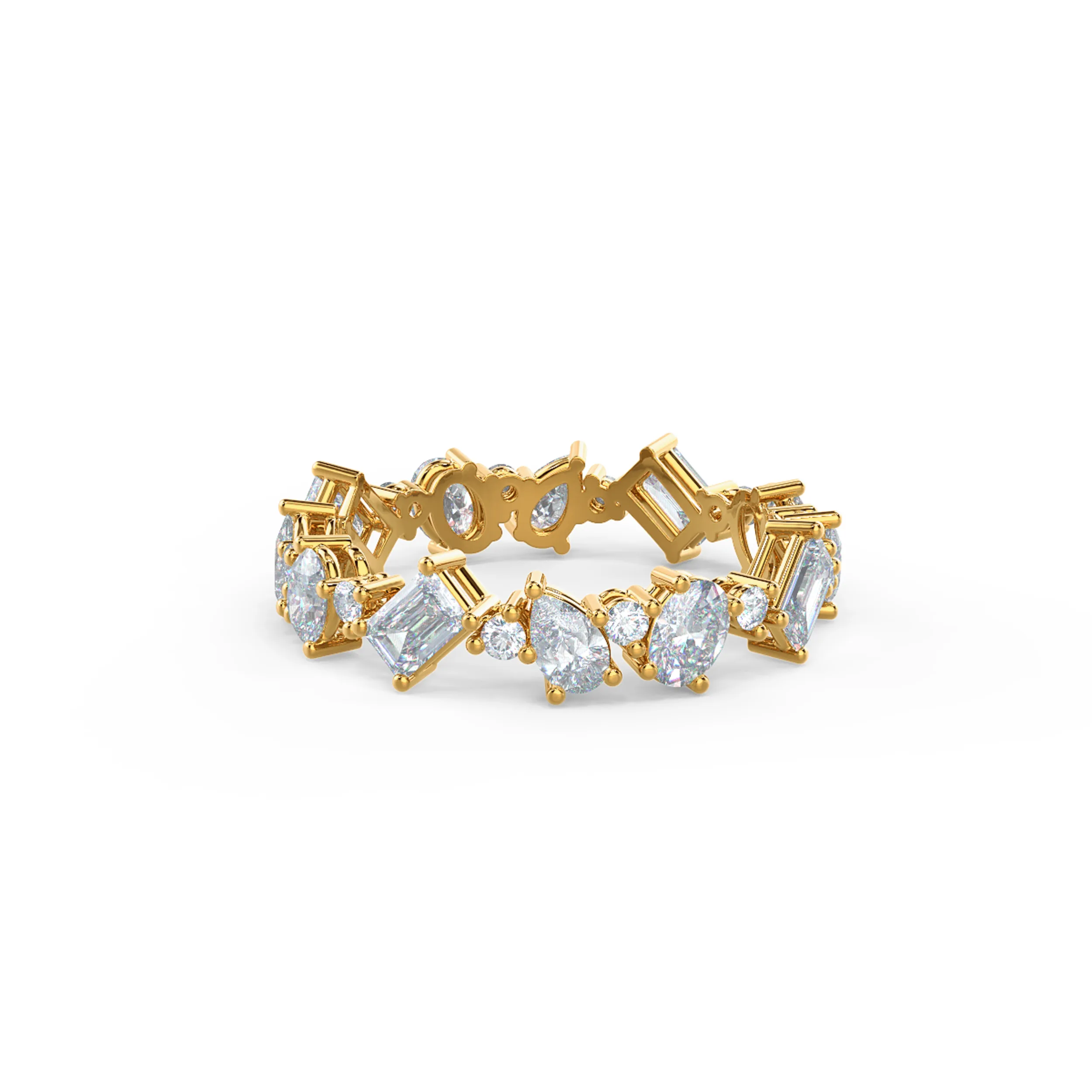 2.0 ct Diamonds set in Yellow Gold Cassie Eternity Band (Main View)