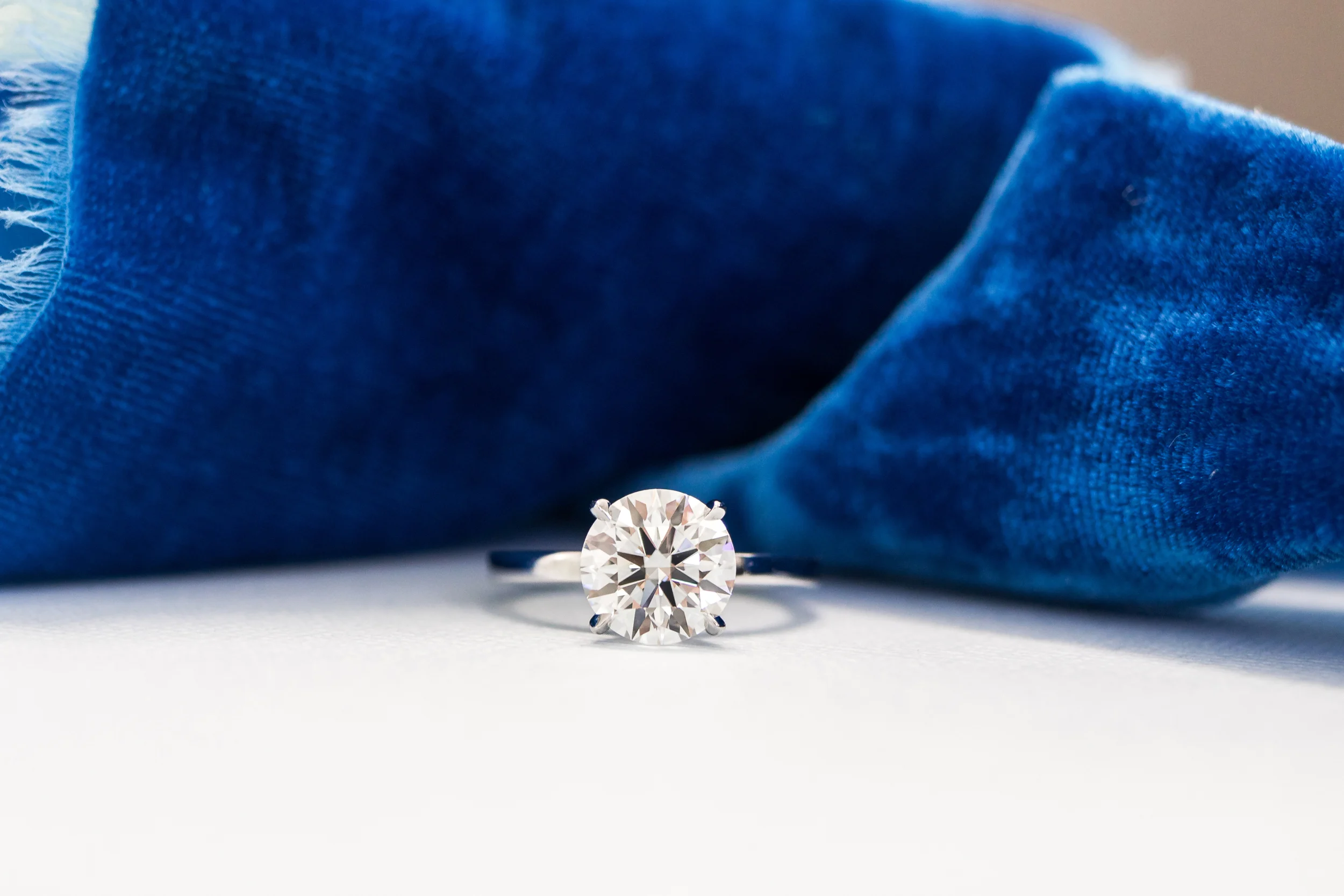 Round Classic Four Prong Solitaire - Ada Diamonds