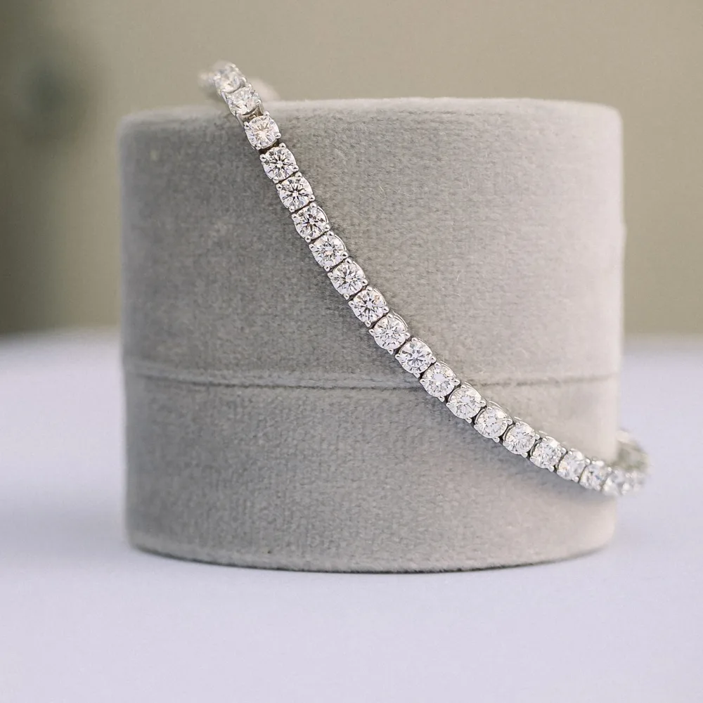 6 ct lab created diamond tennis bracelet ada diamonds design ad 111