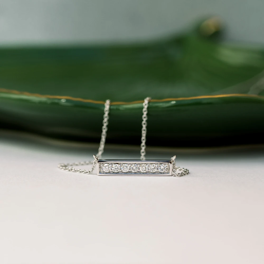 white gold lab diamond fashion bar necklace ada diamonds design ad 122 macro