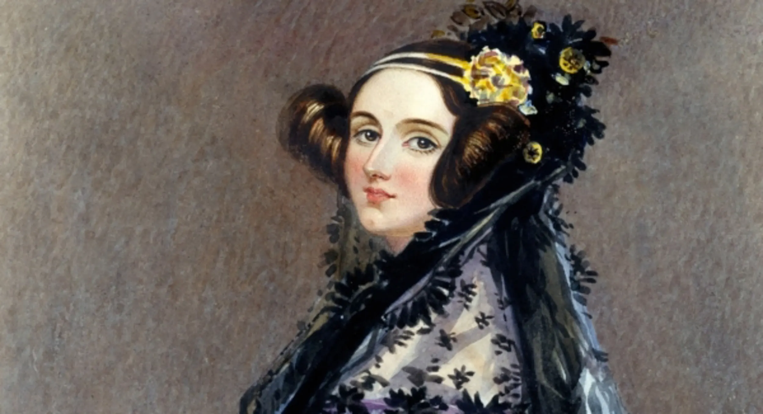 Oil Painting of Lady Ada Lovelace