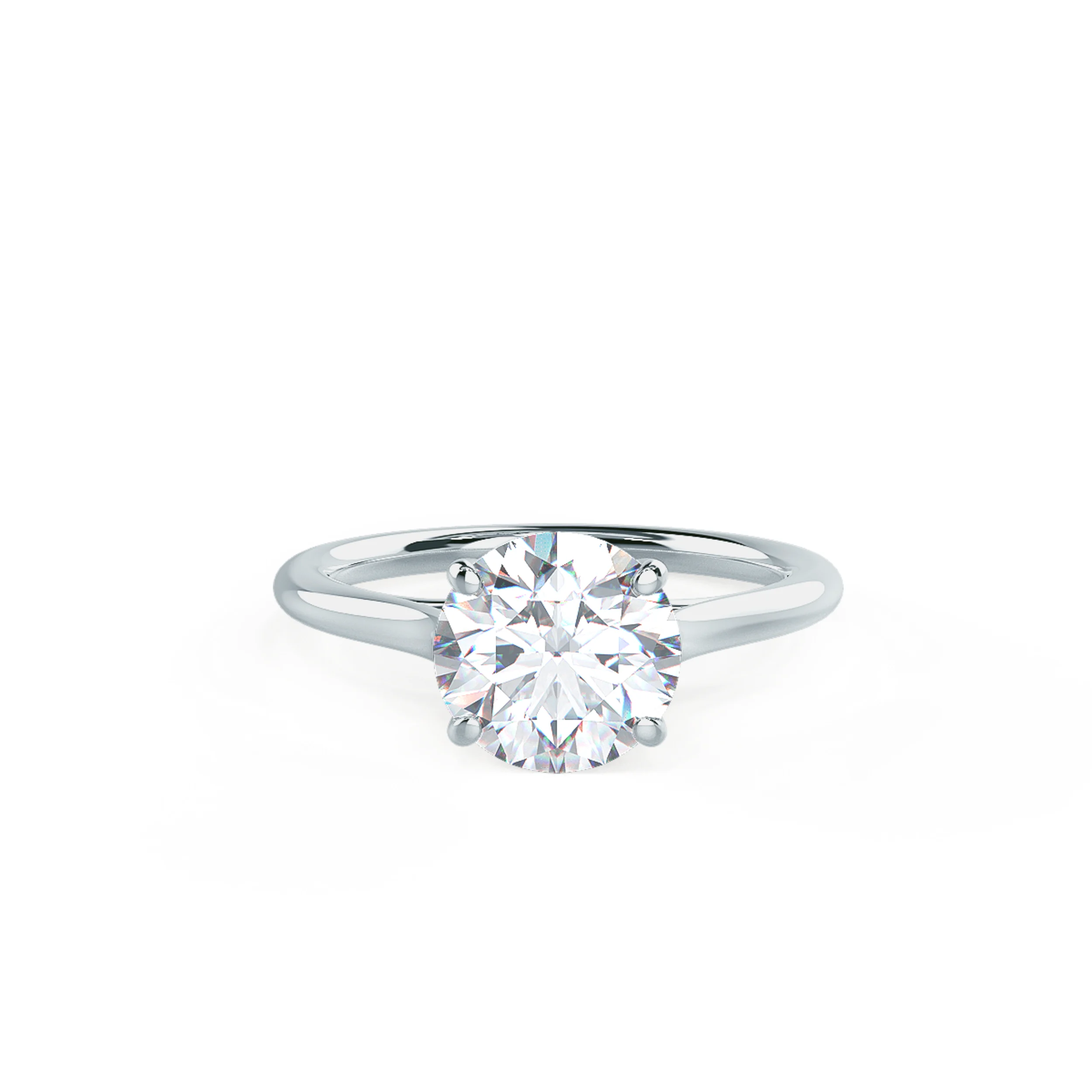 Classic Solitaire Lab Created Diamond Engagement Rings