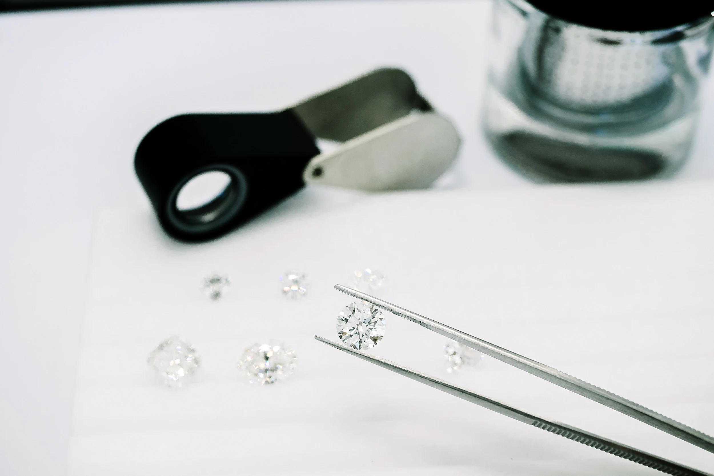 lab diamond inspection