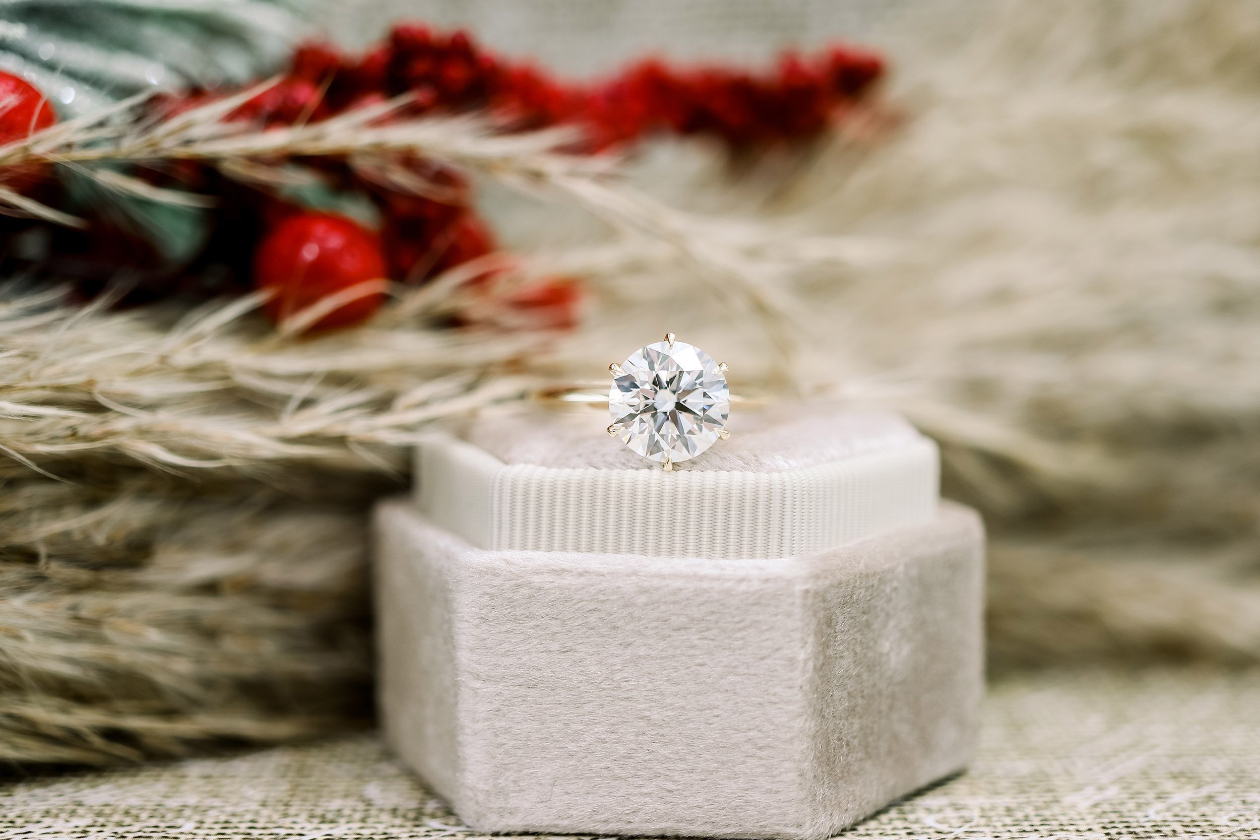 Dainty Engagement Ring - Petite Diana Engagement Ring - Do Amore