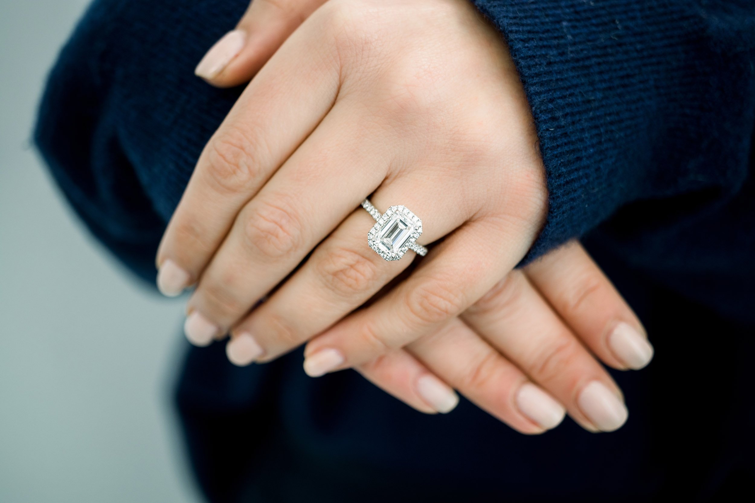 GIA Edwardian 4.45ctw OLD EUROPEAN Diamond Platinum Engagement Ring –  Treasurly by Dima Inc