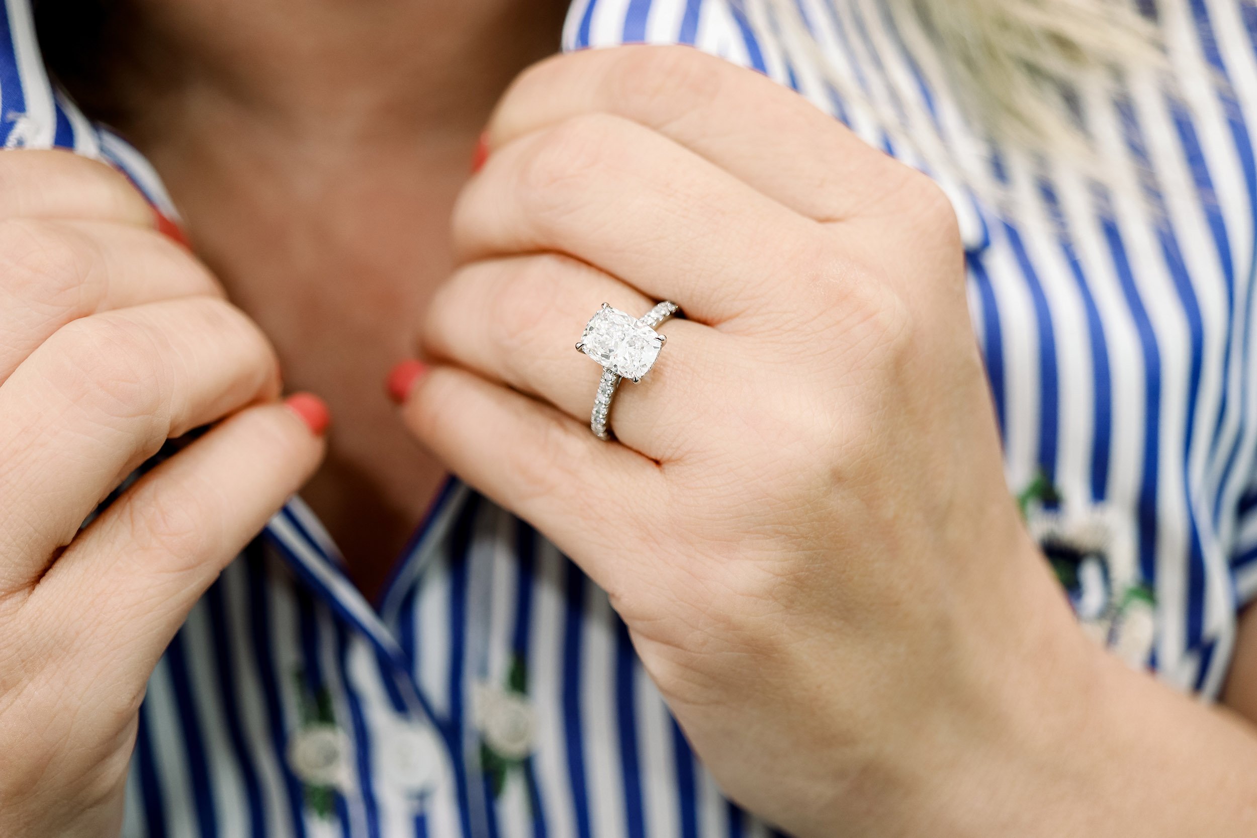 9ct White Gold Diamond Solitaire Engagement Ring | Miltons Diamonds