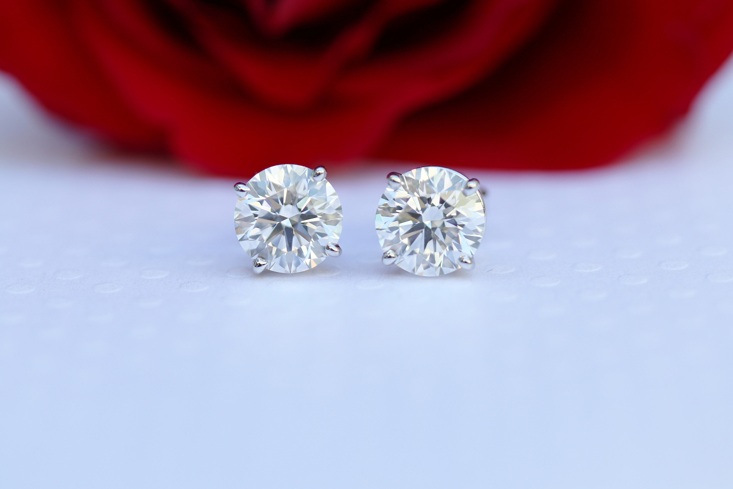 3/4 CTW Lab-Created Diamond Studs – STONE AND STRAND