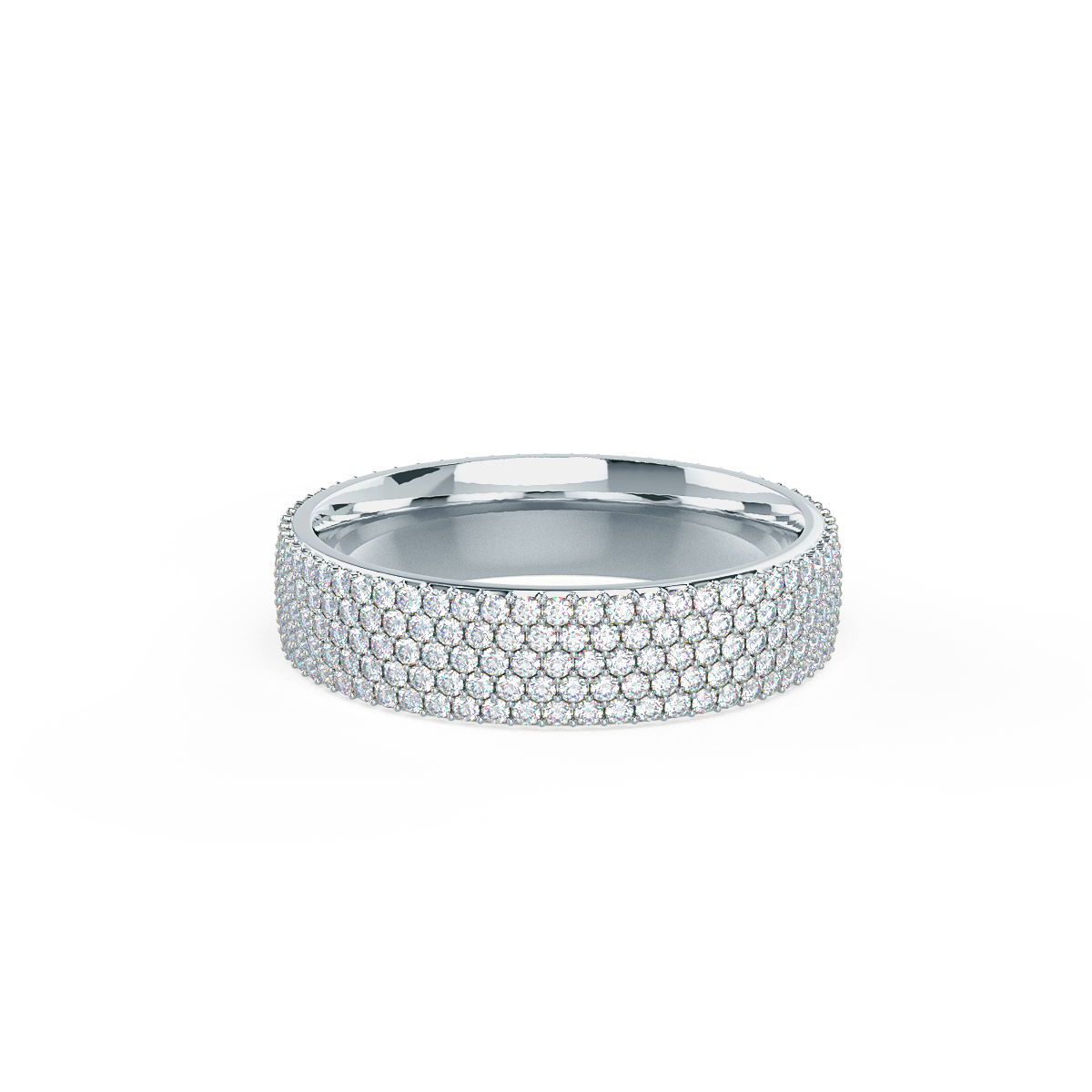 Diamond Designer Pave' Ribbon Ring 1 1/2 Ct Size 5 QUALITY and WHOLESALE -  Lovelady Diamond
