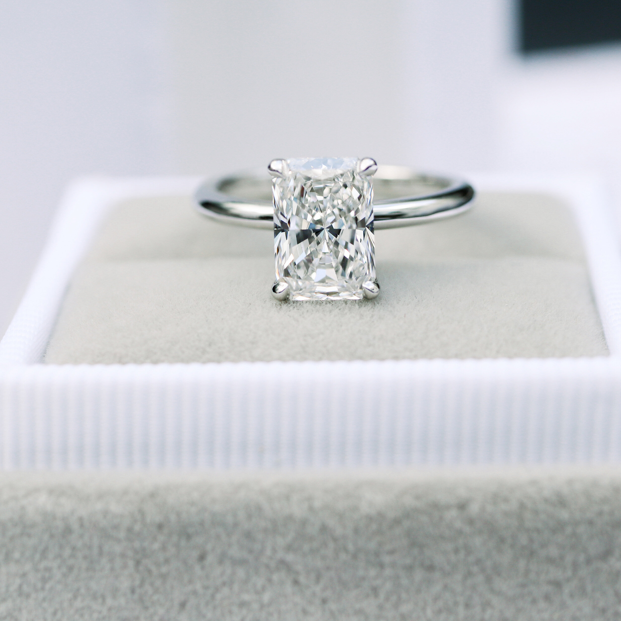 Radiant Star® Cut Light Heart® Lab Grown Diamond Solitaire