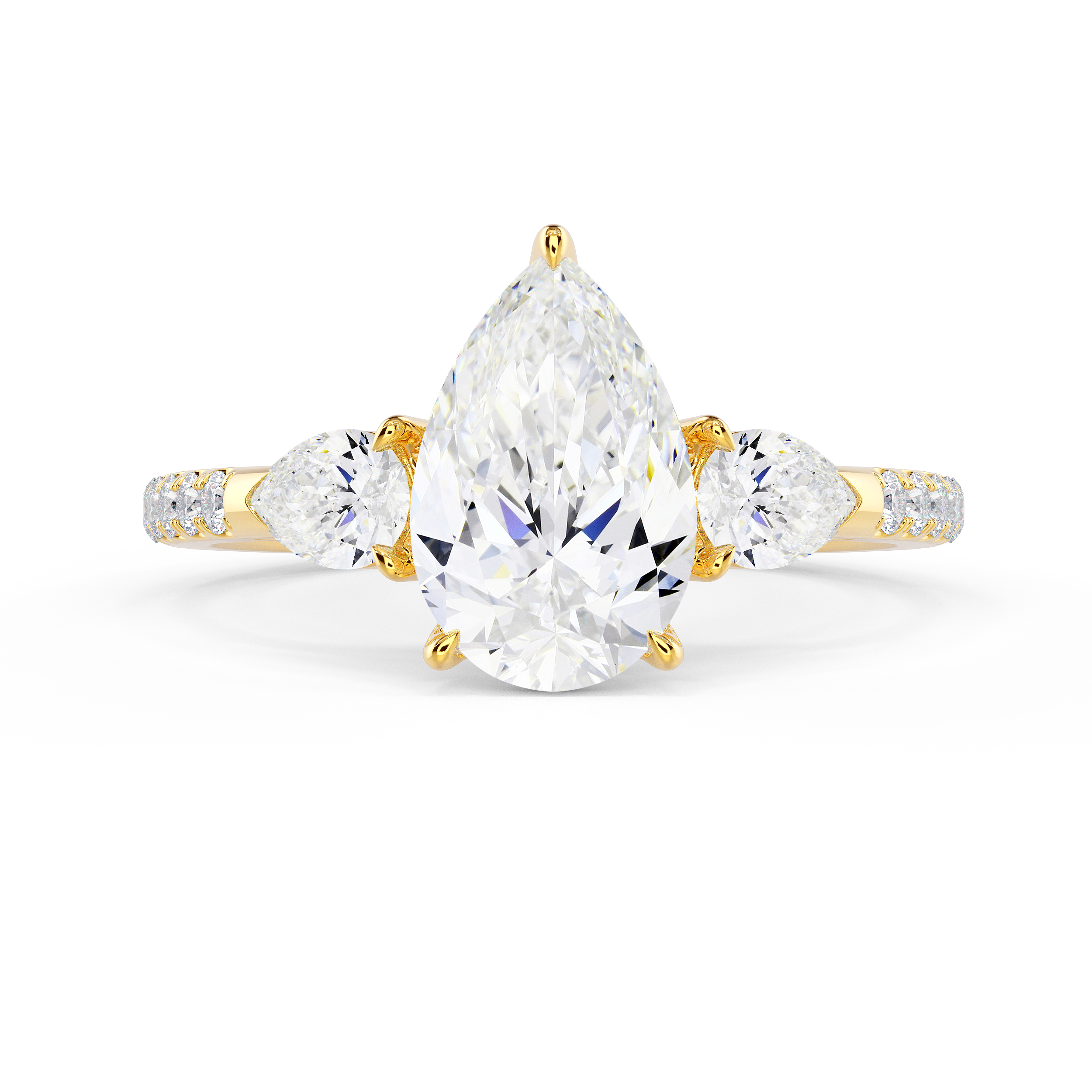 Man made yellow diamonds deals