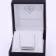 14k White Gold Bar Pendant featuring Exceptional Quality 0.21 ctw Round Brilliant Synthetic Diamonds (Main View)