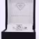 Platinum Princess and Baguette Diamond Engagement Ring featuring 3.0 Carat Synthetic Diamonds (Main View)