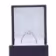 2.5 Carat Lab Diamonds set in Platinum Emerald Three Stone Pavé Diamond Engagement Ring (Profile View)