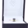 Yellow Gold Emerald East-West Solitaire Diamond Engagement Ring featuring 2.5 Carat Man Made Diamonds (Main View)