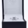 Platinum Cushion and Trillion Diamond Engagement Ring featuring 2.0 Carat Diamonds (Main View)