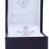 Platinum Radiant and Baguette Diamond Engagement Ring featuring 2.75 Carat Lab Diamonds (Main View)