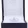 High Quality 3.25 ctw Lab Grown Diamonds set in Platinum Pear Three Stone Diamond Engagement Ring (Main View)