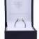 Diamonds set in Pear Cathedral Pavé Setting (Side View)