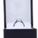 2.5 ct Diamonds set in Radiant Cathedral Pavé Diamond Engagement Ring (Profile View)