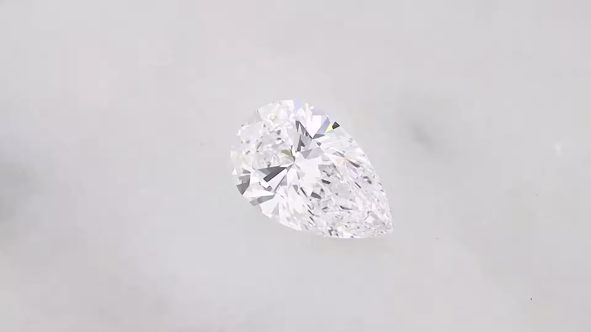 1.55ct D VVS1 Pear
